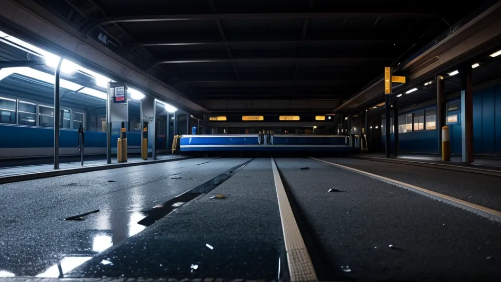 Atac brutal în gara din Sigmaringen: Un bărbat agresat cu sticla