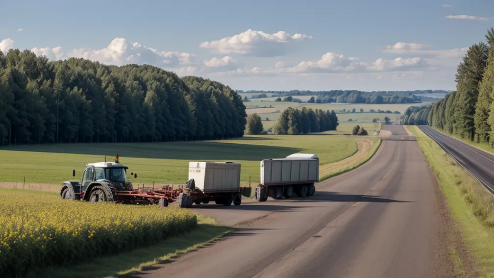 Accident mortal în Germania: Motociclist de 70 de ani a decedat după coliziunea cu un tractor