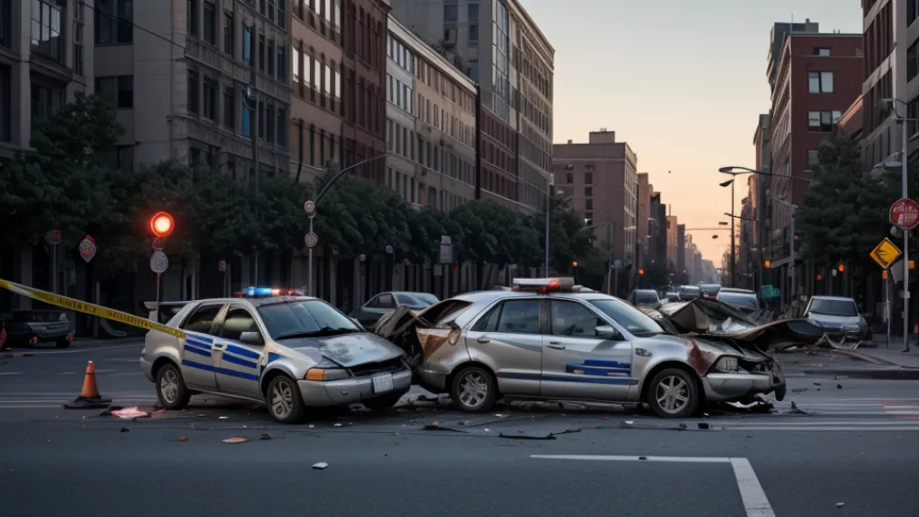 Berlin: Bărbat a murit după ce s-a izbit de un stâlp în timpul unei urmăriri a poliției