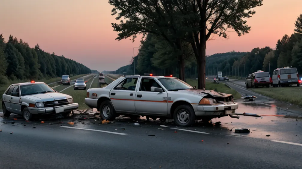 Doi morți și trei răniți grav într-un accident frontal în Germania