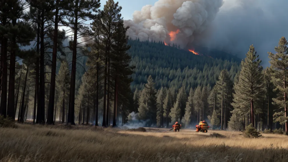 Intervenție rapidă: Pompierii au stins un incendiu forestier de 200 mp lângă Oppershausen
