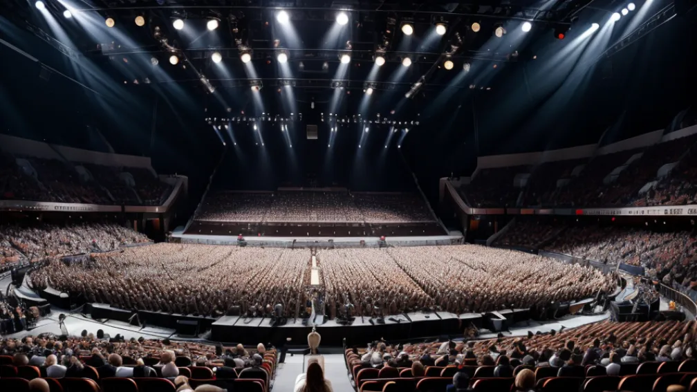 Record mondial în muzică: Peste 1200 de muzicieni au format "cea mai mare trupă rock" la Frankfurt