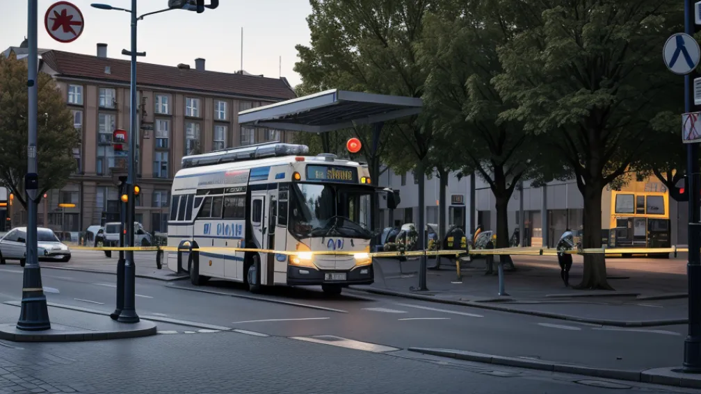 Poliția din Hagen, Germania, caută fugari implicați într-o bătaie în autobuz