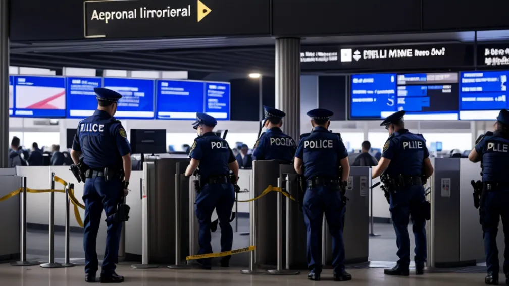 Trei persoane căutate, arestate pe aeroportul din Düsseldorf: Detalii despre incidente