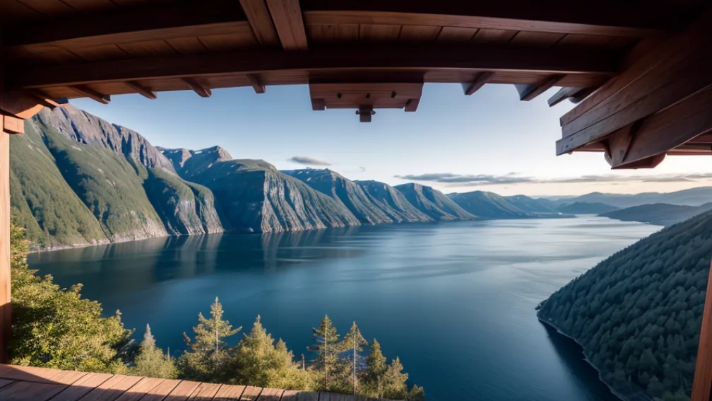 Navă portcontainer a eșuat în fiord și a ajuns în grădina unui localnic din Norvegia