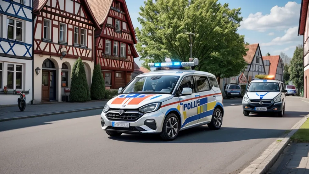 Scandal cu peripeții în Germania: Bărbat s-a bătut, a fugit cu mașina de tuns iarba după ce a lovit o ambulanță, apoi a fost prins beat pe o trotinetă electrică