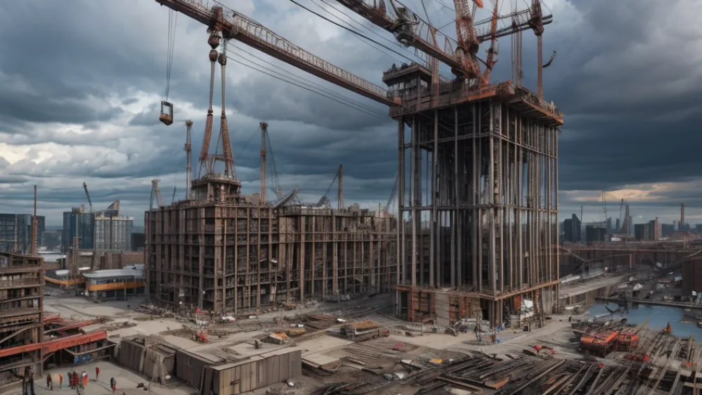 Tragedie la construcție: Trei muncitori au murit după ce nacela a căzut de la 70 de metri