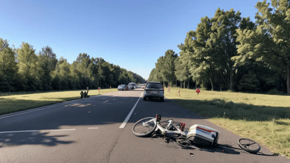 Accident grav în Kerpen, Germania: Ciclist rănit după coliziunea cu o altă bicicletă