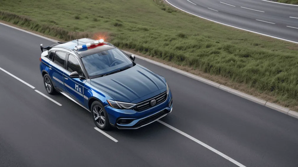 Un tânăr de 19 ani căutat de poliție a încercat să evadeze pe autostradă în Germania