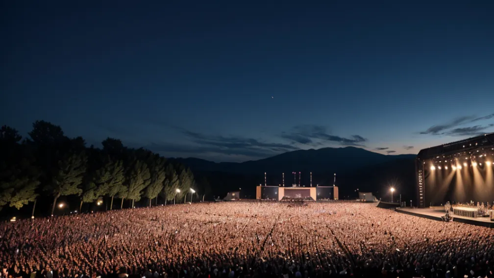 Record mondial în Frankfurt: 1200 de muzicieni au format cea mai mare trupă rock din lume
