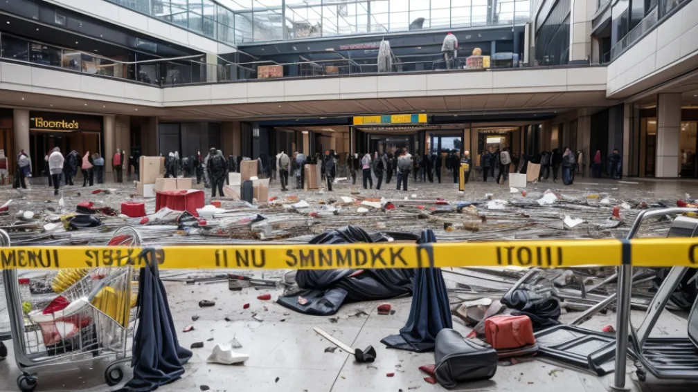 Poliția a folosit taserul împotriva adolescenților în timpul dezordinilor dintr-un mall de lângă New York