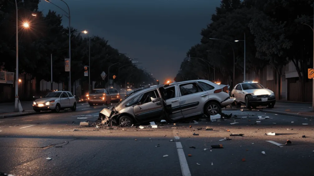Accident în Delmenhorst: O șoferiță beată s-a răsturnat cu mașina, pagube de 9000 euro