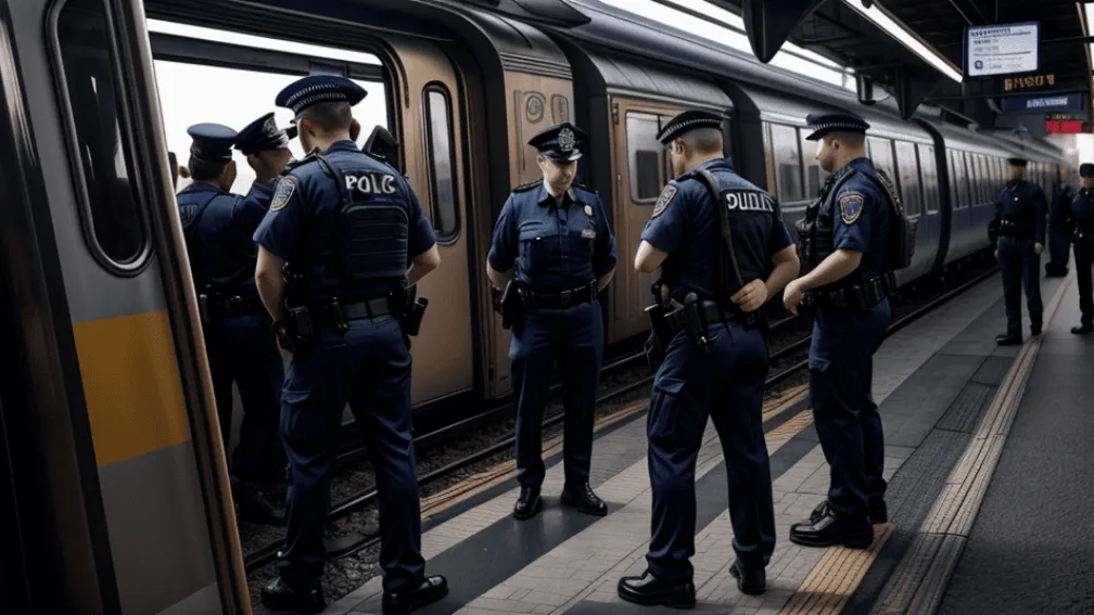 Hoț de parfumuri prins de poliție într-un tren ICE, la Leipzig