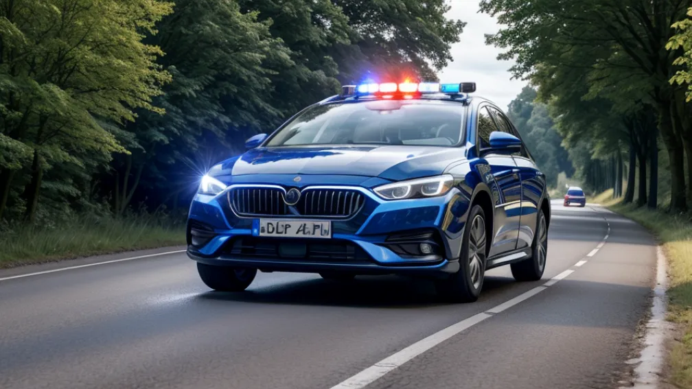Un român, oprit de poliția din Germania: conducea beat și fără permis