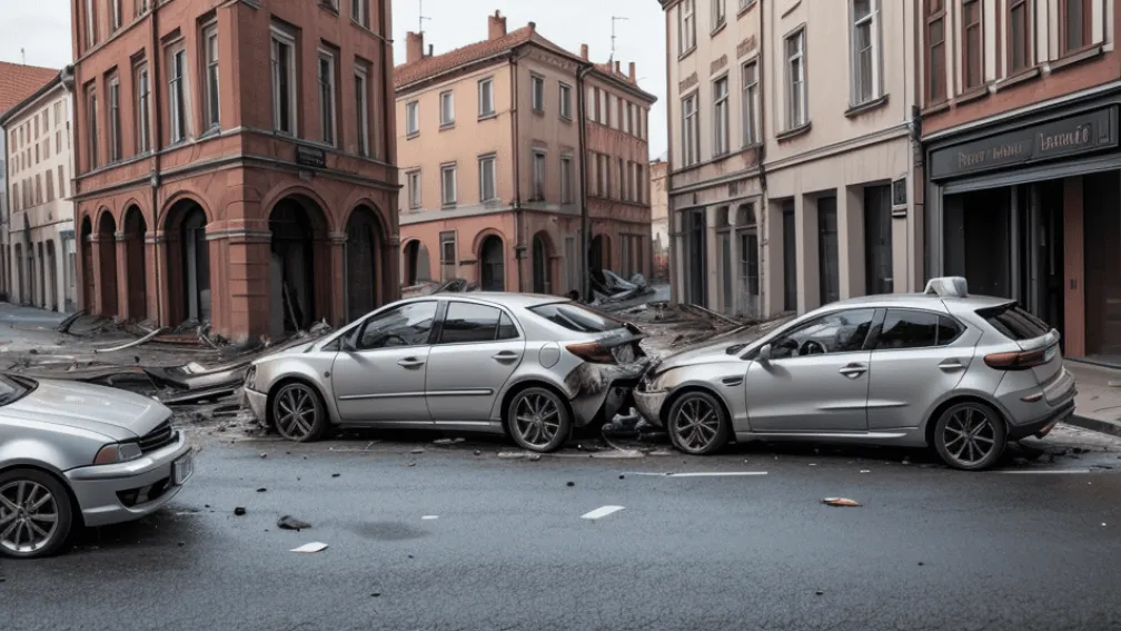 Accident grav în Germania: O femeie a fost rănită serios în Gronau, după o coliziune în lanț