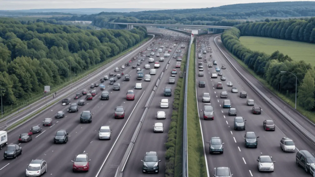 Convoi de nuntă sirian a blocat o autostradă în Germania: Poliția a deschis o anchetă