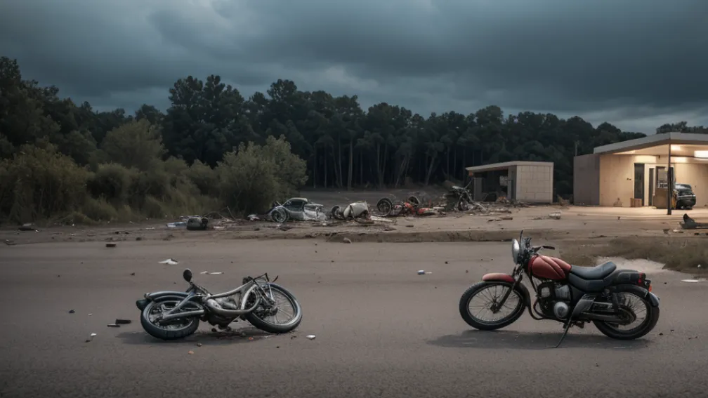 Conflict violent în trafic în Germania: un ciclist a tras un motociclist de pe motocicletă după o depășire periculoasă