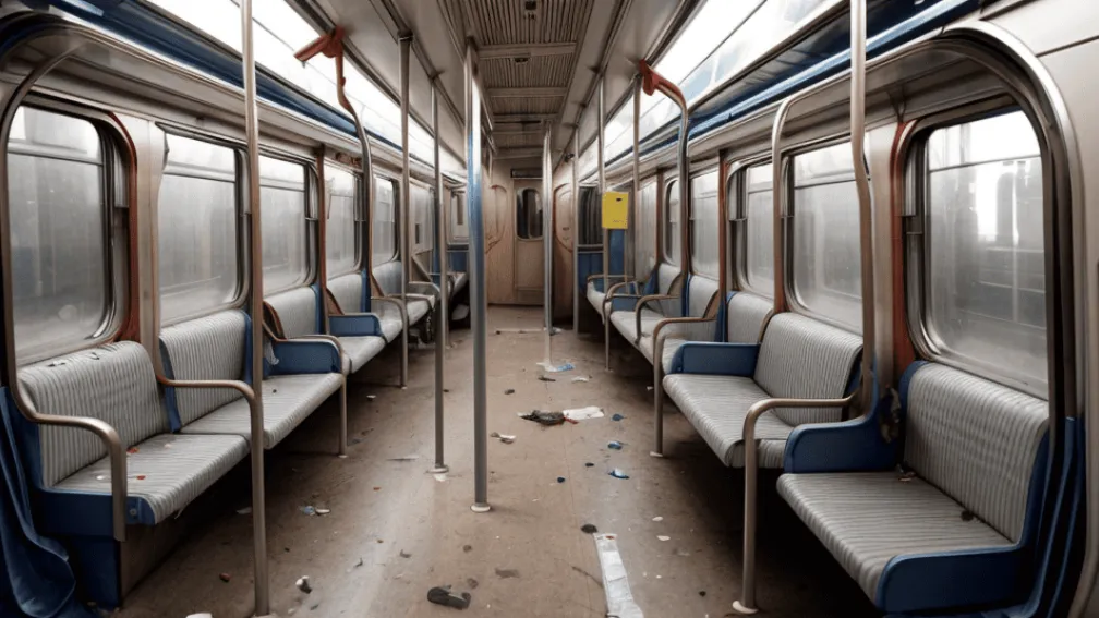 Fani ai clubului german "Unterhaching" au vandalizat un tren după un meci de fotbal