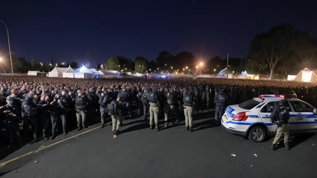 Germania: Poliția a intervenit de trei ori la un festival din Grävenwiesbach din cauza conflictelor