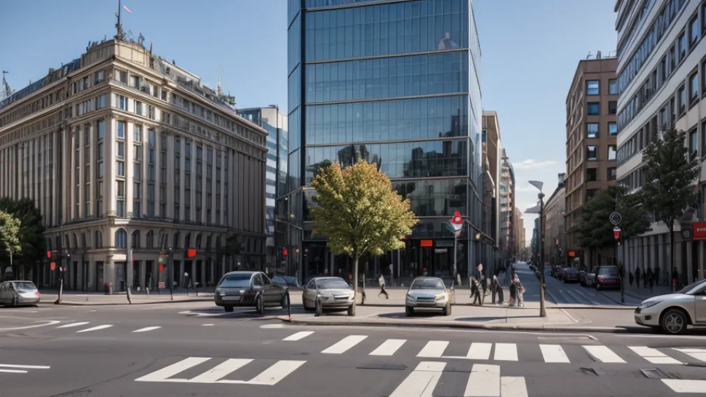 Șoferul a fugit după ce a lovit un pieton în Berlin la semafor roșu