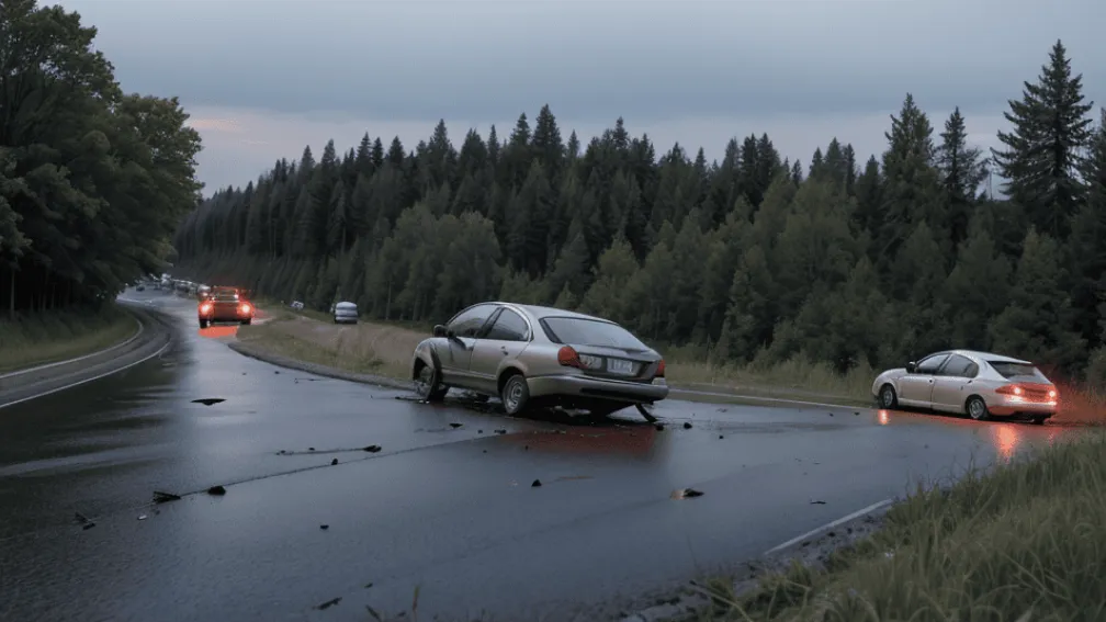 Pasager beat a smuls volanul: Accident grav în Germania pe A20, patru răniți serios