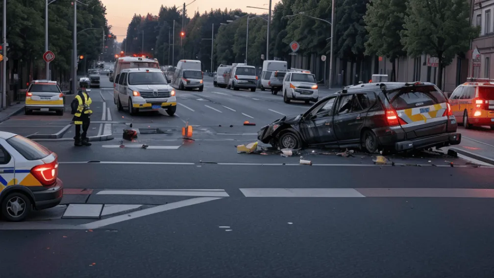 Accident Mortal în Essen: Un biciclist de 75 de ani a fost călcat de un camion