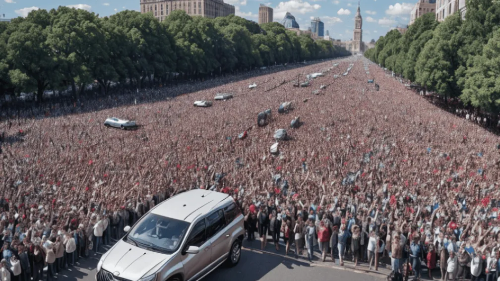 Incident la parada Liverpool: O mașină a intrat în mulțimea de fani, posibili răniți
