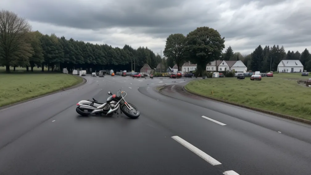Două accidente grave în Germania: motocicliști și un ciclist, răniți serios