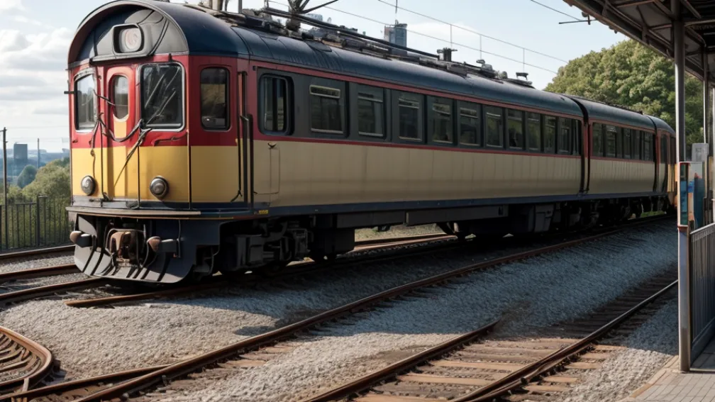 Un bărbat din Germania a sărit pe un tren în mers pentru a-și recupera rucsacul și a scăpat cu viață