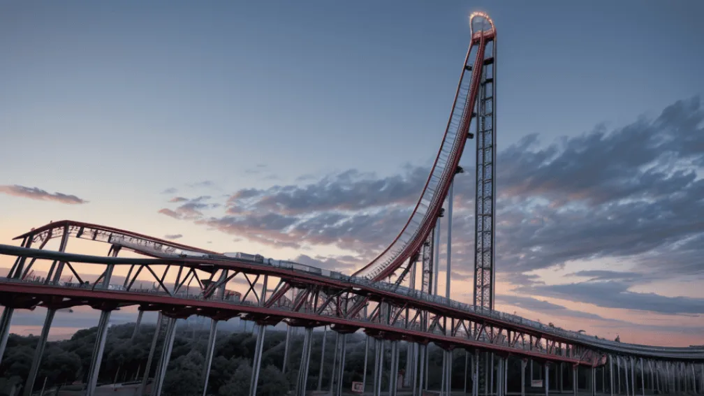 Un nou roller coaster extrem se pregătește de deschidere în Ohio, SUA: ce știm despre «căderea de la 50 de metri»