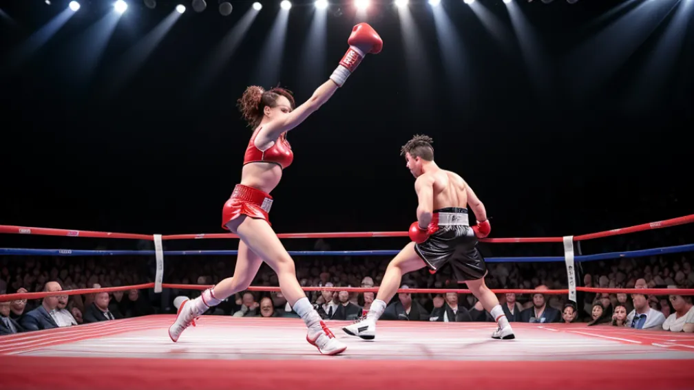 Moment inedit în box: Un pugilist a făcut Moonwalk în timpul meciului pentru titlu