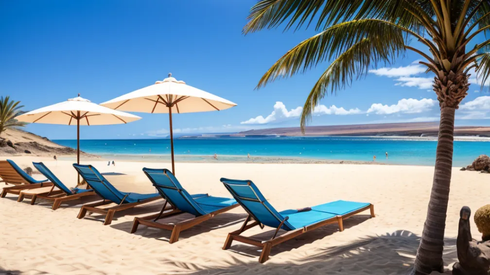 Dispută pe plajă în Lanzarote: Turistii se ceartă pe șezlonguri pe insula Canare