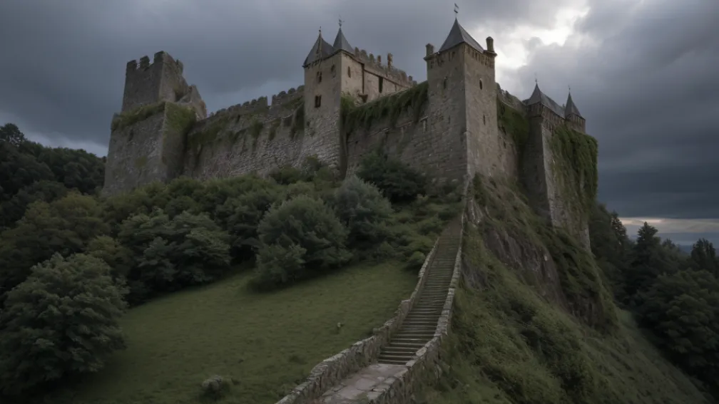 Turistă căzută de pe zidul castelului Znaim din Cehia: Balustrada s-a prăbușit