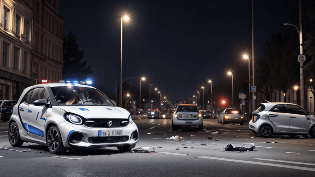 Accident Mortal în Frankfurt: Șoferul unui Smart a Lovat Mortal un Pieton de 85 de Ani
