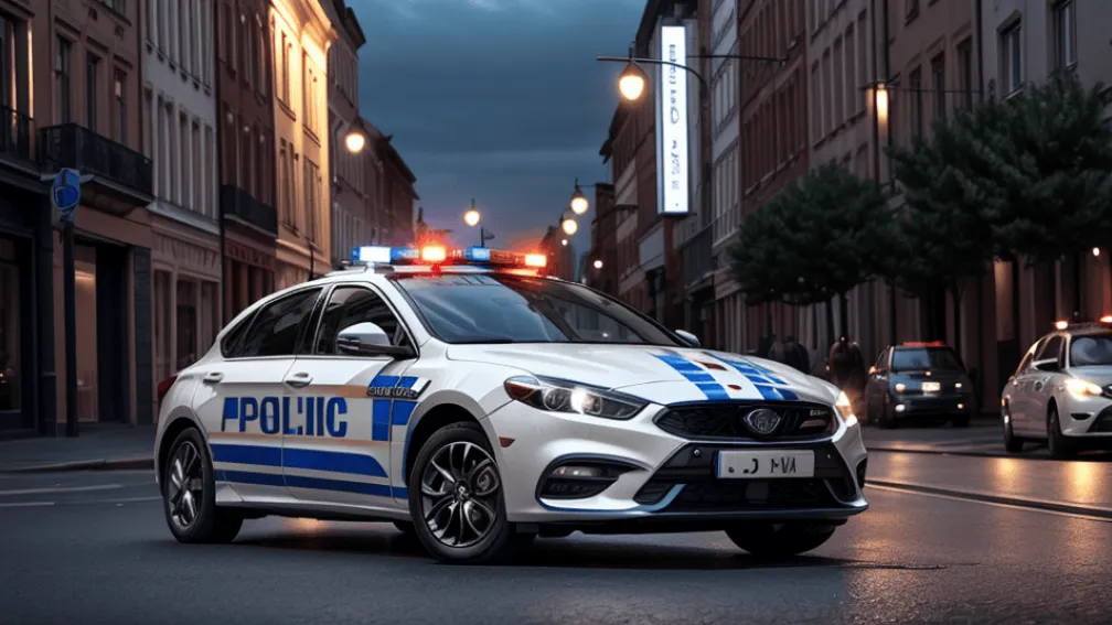 Căutat de autorități, un bărbat a oprit singur o mașină de poliție în Kassel, Germania