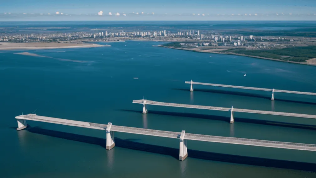 China a inaugurat un pod "superlativ": leagă două metropole și reduce timpul de călătorie la 30 de minute