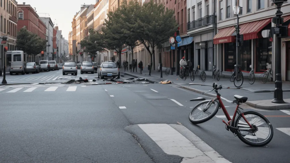 Ciclist de 86 de ani, rănit grav într-un accident la Rostock; Poliția face apel la martori