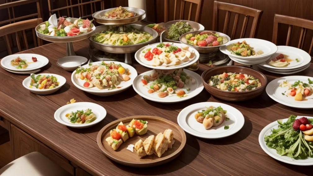 Restaurant din Germania dă amendă clienților pentru risipa alimentară la bufetul suedez