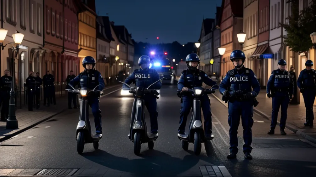 Val de controale: Șoferi de trotinete electrice, prinși beți și drogați de poliția din Schwerin