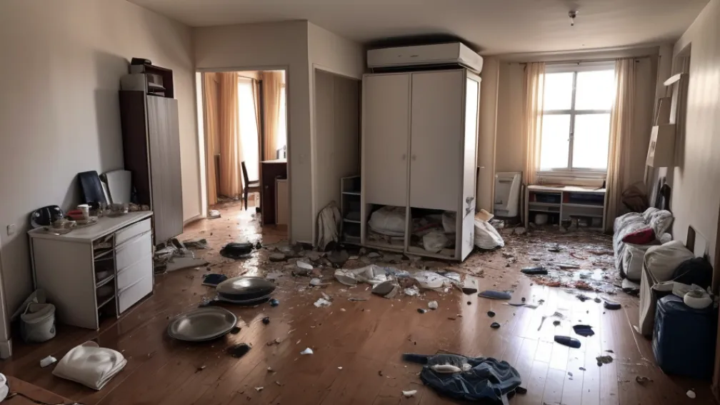 Scandal în Germania: Femeie a distrus de două ori în același apartament din Hagen, poliția a intervenit