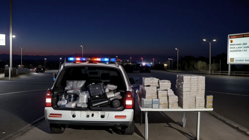 Italian reținut în Germania pentru trafic de droguri: Heroină, cocaină și canabis găsite ascunse în lenjerie