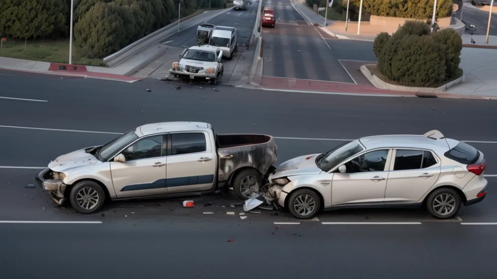 Accident în Germania: Un adolescent pe motocicletă a căzut în sensul giratoriu pentru a evita coliziunea cu un camion