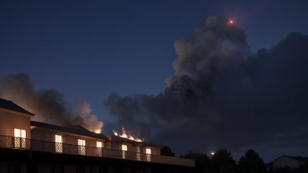 Incendiu la un hotel de pe coasta Mării Baltice din Germania: Sute de turiști, evacuați