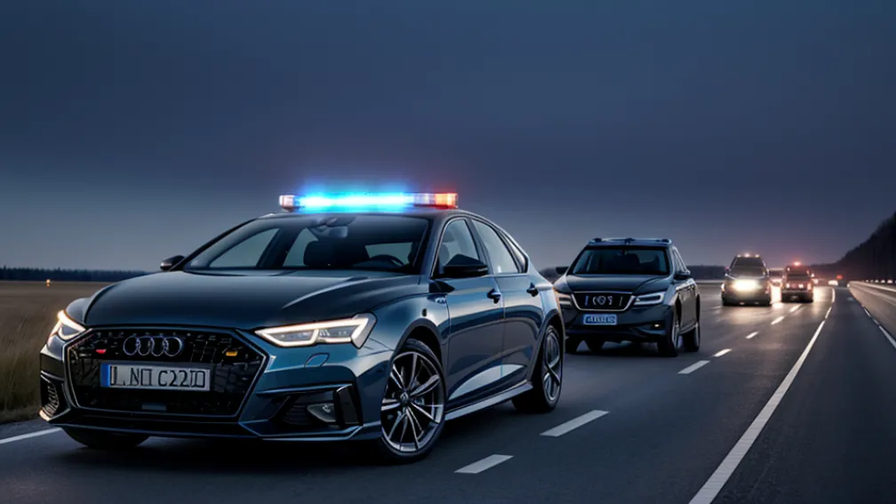 Șofer polonez prins cu cuțit interzis pe autostrada A4 în Germania