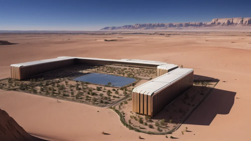 Proiectul uriaș The Line din Arabia Saudită: Poate schimba clima deșertului?