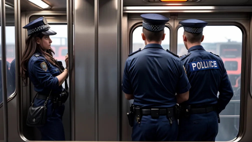Magdeburg: Pasager beat a atacat un conductor de tren și polițiști