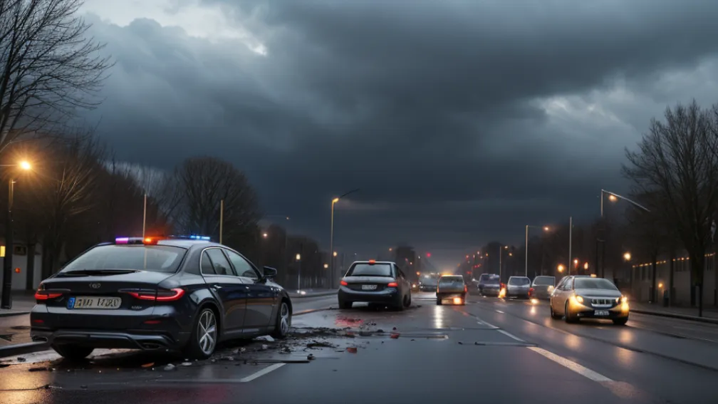 Șofer beat criță în Augsburg: A provocat mai multe accidente cu peste 2,3 la mie alcoolemie