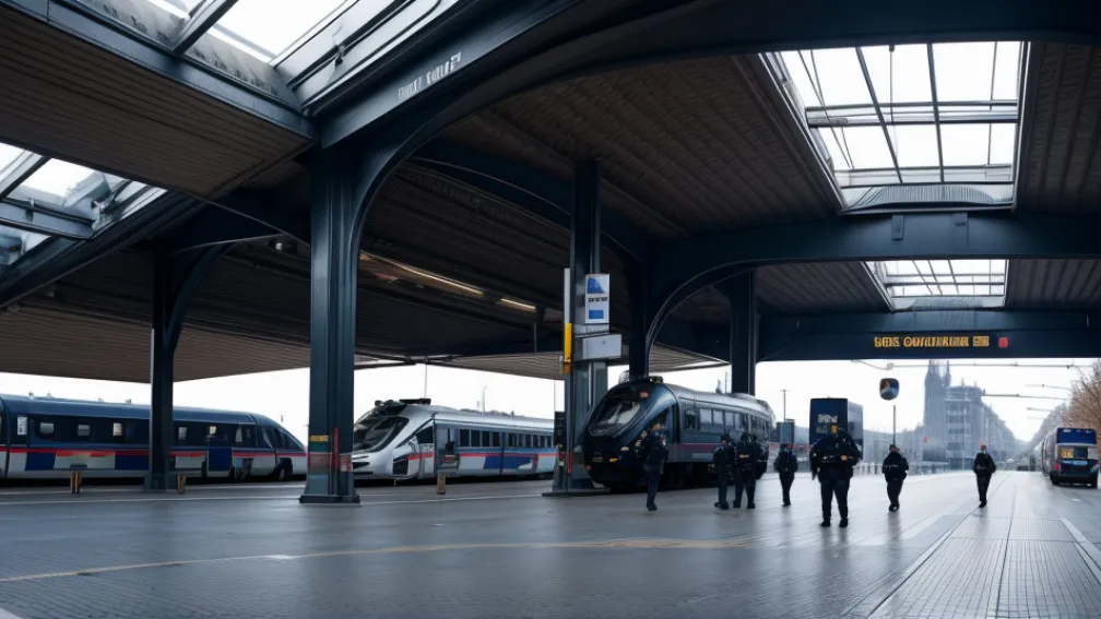 Bărbat leton reținut în gara din Hamburg după ce a strigat sloganuri naziste și a opus rezistență poliției