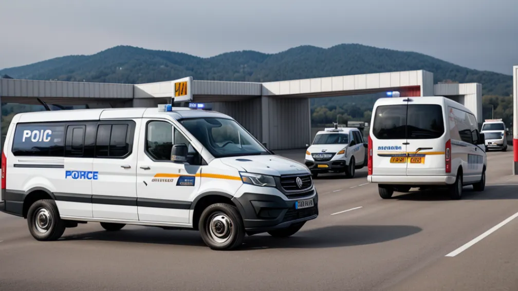 Șofer sub influența drogurilor, oprit la frontiera din Hornbach