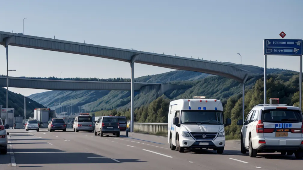 Poliția germană a reținut migranți cu documente false la frontieră în Lindau
